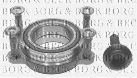 Подшипник ступицы BORG & BECK bwk1109