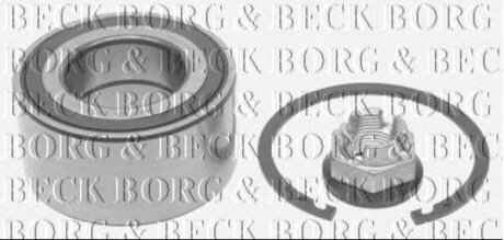 - Комплект підшипника ступиці BORG & BECK bwk1138