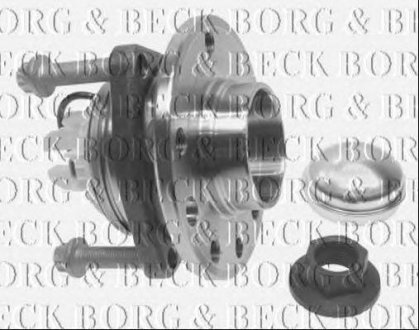 Ступиця колеса BORG & BECK bwk1179