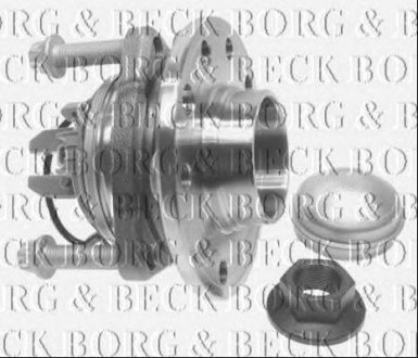 Ступиця колеса BORG & BECK bwk1180