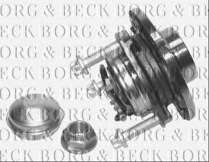 Ступиця колеса BORG & BECK bwk973