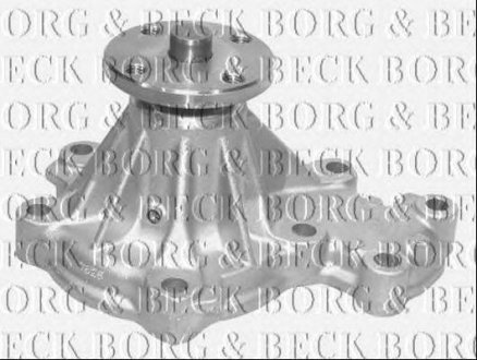 Насос воды с прокладкой BORG & BECK bwp2087