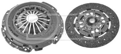 Комплект сцепления Профиль ступицы: 24.2 x 21.8 Volkswagen Passat, Caddy, Skoda Octavia, Audi TT, Volkswagen Golf, Jetta, Audi A3, Volkswagen Touran, Seat Altea, Toledo, Leon BORG & BECK hk2161