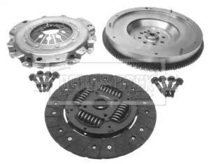 Комплект зчеплення з демпфером Mercedes W901, W902, W903, W904 BORG & BECK hkf1009