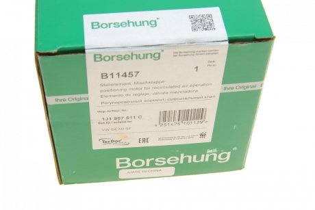 Моторчик заслінки пічки Audi A3/VW Golf IV 96-05 (OE VAG) Borsehung b11457