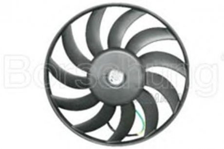 Купить Вентилятор радиатора Audi A6, A4 Borsehung b11490 (фото1) подбор по VIN коду, цена 3789 грн.