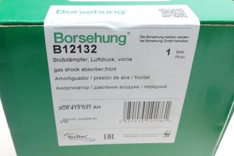 Купить Амортизатор Volkswagen Passat, CC Borsehung b12132 (фото1) подбор по VIN коду, цена 2895 грн.