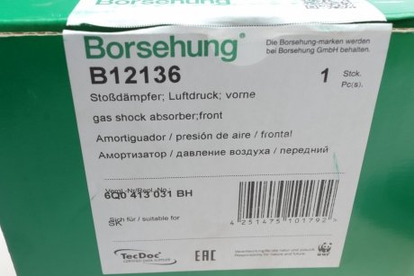 Амортизатор Borsehung b12136