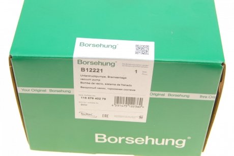 Помпа вакуумна Borsehung b12221
