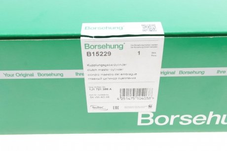 Главный цилиндр сцепления Borsehung b15229