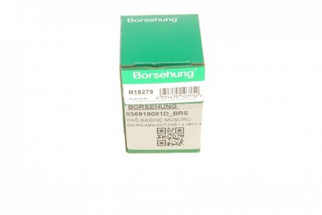 Датчик тиску оливи VW Crafter/T5 2.0TDI 09- (0.5 bar) (зелений) (OE VAG) Borsehung b18279