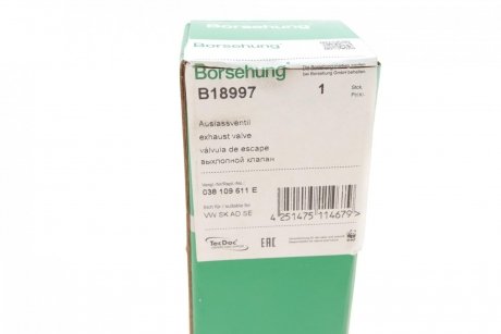Клапан Borsehung b18997
