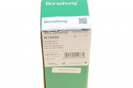 Клапан выпускной Borsehung b19006