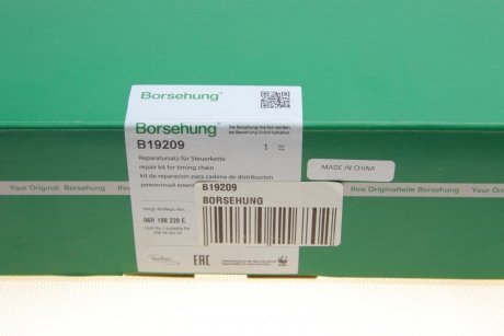 Р-кт ГРМ 1.8L CJSACJSBDAJA 2.0L CAEACAEBCAEDC Audi A5, A4, Seat Leon, Volkswagen Transporter, Multivan, Golf, Audi Q5, A3, Skoda Octavia, Audi A1, Volkswagen Scirocco Borsehung b19209