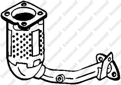 Детали выхлопной системы Peugeot 206 BOSAL 090-832 (фото1)