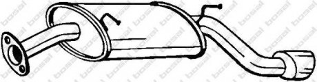 Купить Глушитель, алюм. cталь, задн. часть CHEVROLET Captiva 2.0 TD (07/06-02/11) (128-005) Chevrolet Captiva BOSAL 128005 (фото1) подбор по VIN коду, цена 1818 грн.