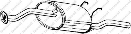 Детали выхлопной системы Honda Civic BOSAL 163-121