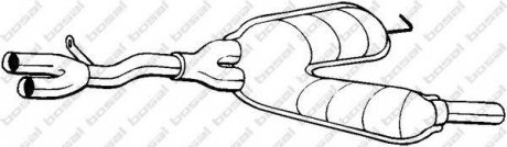 Купити Вихлопнi системи BMW E39 BOSAL 280-077 (фото1) підбір по VIN коду, ціна 17971 грн.