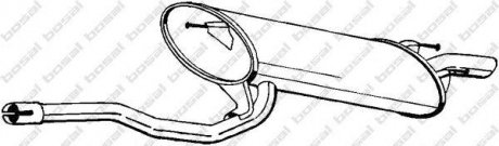 Детали выхлопной системы Toyota Avensis BOSAL 282-083 (фото1)