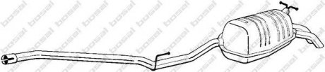 Купить Детали выхлопной системы Mercedes W210 BOSAL 289-119 (фото1) подбор по VIN коду, цена 16294 грн.