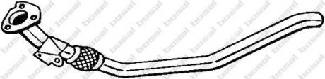 Купить Детали выхлопной системы Audi A4 BOSAL 800-047 (фото1) подбор по VIN коду, цена 3829 грн.