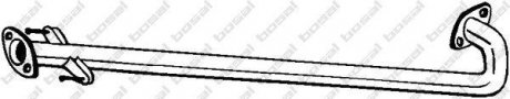Купить Выхлопная труба Hyundai I30 BOSAL 800-131 (фото1) подбор по VIN коду, цена 2539 грн.
