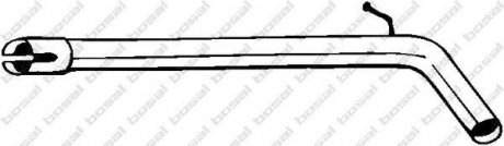Выхлопная труба Skoda Roomster BOSAL 800-205