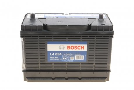 Купить Аккумуляторная батарея 105Ah/800A (330x174x240/+L/B00) Водный транспорт/Кемпинг/Гольф-кар BOSCH 0 092 L40 340 (фото1) подбор по VIN коду, цена 6782 грн.