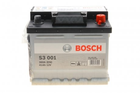 Акумуляторна батарея 41Ah/360A (207x175x175/+R/B13) BOSCH 0 092 S30 010