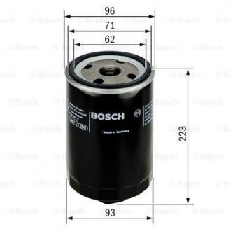 Купити Масляний фільтр BOSCH 0451104015 (фото1) підбір по VIN коду, ціна 432 грн.