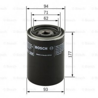 Купить Смазочный фильтр BOSCH 0 451 203 002 (фото1) подбор по VIN коду, цена 337 грн.