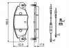 Купити Колодки гальмівні (передні) Citroen С5 01- (+датчики) Citroen C5 BOSCH 0986424581 (фото2) підбір по VIN коду, ціна 1452 грн.