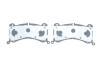 Купить Тормозные колодки дисковые BOSCH 0986424943 (фото4) подбор по VIN коду, цена 3856 грн.