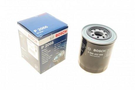 Купить Смазочный фильтр Hyundai H100, H-1, Galloper BOSCH 0 986 452 066 (фото1) подбор по VIN коду, цена 496 грн.