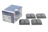 Купить Тормозные колодки дисковые (передние) VW T2 79-85 BOSCH 0986460111 (фото2) подбор по VIN коду, цена 1016 грн.