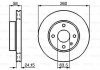 Купити Гальмівний диск Ford Escort, Sierra BOSCH 0 986 478 346 (фото1) підбір по VIN коду, ціна 1507 грн.