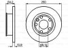 Купити Гальмівний диск Volkswagen Transporter BOSCH 0986478547 (фото1) підбір по VIN коду, ціна 1225 грн.