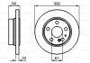 Купити Диск гальмівний MB W140 W220 R Mercedes W140, C140, W220 BOSCH 0986478566 (фото1) підбір по VIN коду, ціна 1965 грн.