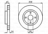 Купить Диск тормозной передн. MAZDA 323F 1,9 16V/2,0D/TD 93- Mazda 323 BOSCH 0986478989 (фото1) подбор по VIN коду, цена 1274 грн.