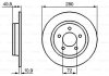 Купити Гальмівний диск Mazda 5, 3 BOSCH 0986479181 (фото1) підбір по VIN коду, ціна 1163 грн.