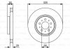 Купити Гальмівний диск Volvo S80, V70, S60, XC70 BOSCH 0986479321 (фото1) підбір по VIN коду, ціна 1755 грн.