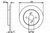Купить Тормозной диск BOSCH 0986479420 (фото1) подбор по VIN коду, цена 1308 грн.