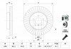 Купити Диск гальмівний (передній) BMW 5 (F10/F11)/6 (F06/F13) 09- (348x30) N47/N52/N53/N55/N57 BMW F10, F12, F13, F11, F06 BOSCH 0 986 479 772 (фото5) підбір по VIN коду, ціна 4298 грн.