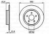 Купити Диск тормозной (задний) Ford C-max/Focus II/Volvo C30/C70/S40/V50 04-12/V40 12-(280x11) Ford Focus, C-Max BOSCH 0 986 479 B81 (фото6) підбір по VIN коду, ціна 1429 грн.