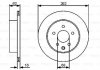 Купити Гальмівний диск Nissan Leaf, X-Trail, Qashqai, Primera, Renault Koleos BOSCH 0986479C12 (фото6) підбір по VIN коду, ціна 1738 грн.