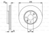 Купить ДИСК тормозной передний COATED Renault Kangoo, Zoe, Clio BOSCH 0 986 479 C17 (фото6) подбор по VIN коду, цена 1662 грн.