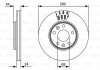 Купити Гальмівний диск Renault Megane, Fluence, Dacia Duster, Renault Scenic, Grand Scenic, Laguna BOSCH 0 986 479 C62 (фото1) підбір по VIN коду, ціна 1622 грн.