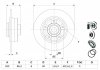 Купити Гальмівний диск Renault Megane BOSCH 0986479E78 (фото5) підбір по VIN коду, ціна 4173 грн.