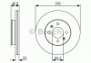 Купити Диск гальмівний (передній) Hyundai Accent III 05-10/Kia Rio II 05- (256x22) Hyundai I20, KIA Rio, Hyundai Accent BOSCH 0986479R77 (фото7) підбір по VIN коду, ціна 996 грн.