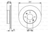 Купить Тормозной диск KIA Picanto, Hyundai I10 BOSCH 0986479S04 (фото1) подбор по VIN коду, цена 410 грн.